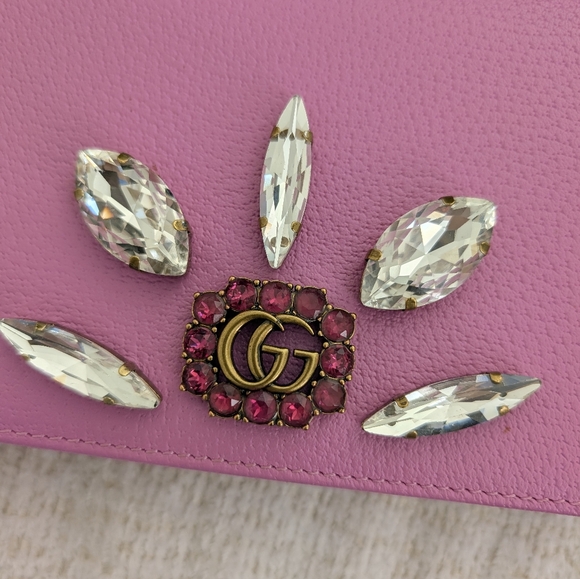 Pink Gucci Chain Shoulder Bag - Picture 3 of 10